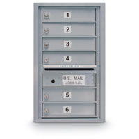 6 Door Standard 4C Mailbox