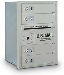 4 Door 4C Mailbox