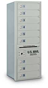 9 Door 4C Mailbox