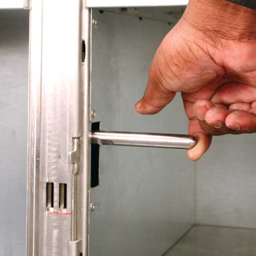 Lift leverage to Open 4C Mailbox
