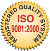 ISO 9001:2000 Registered Quality System