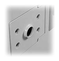 Smaller Carrier Access Door provides smaller pry points and increased overall strength.